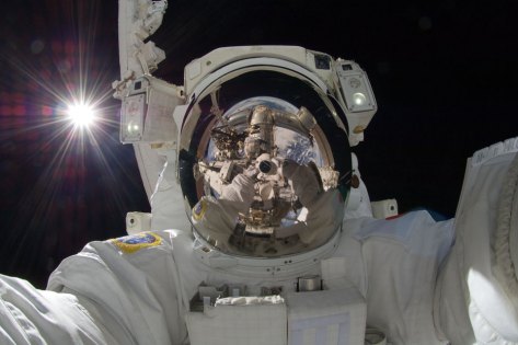 Astronaut Self-Portrait